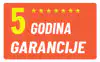 5 godina garancije